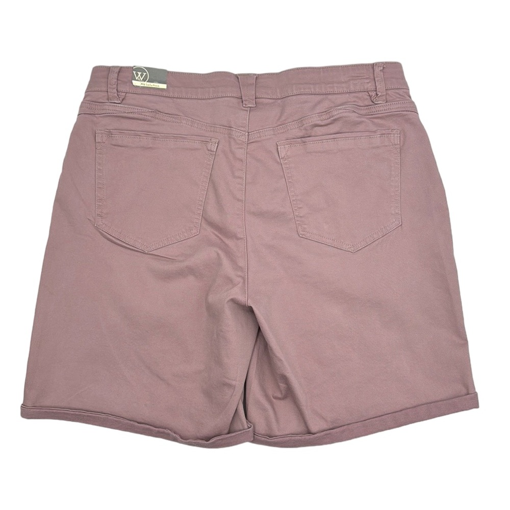 Wit & Wisdom Ab Solution Stretch Twill Shorts Size 14 - Picture 2 of 16